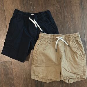 Cat & Jack Tan and Navy Shorts